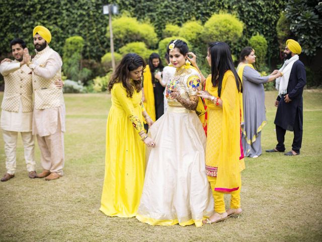 Sahiba and Gurjot&apos;s wedding in Gurgaon, Delhi NCR 6