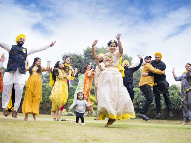Sahiba and Gurjot&apos;s wedding in Gurgaon, Delhi NCR 7