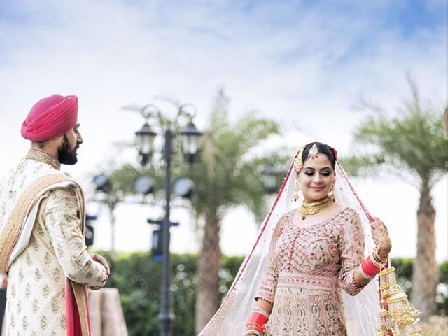 Sahiba and Gurjot&apos;s wedding in Gurgaon, Delhi NCR 33