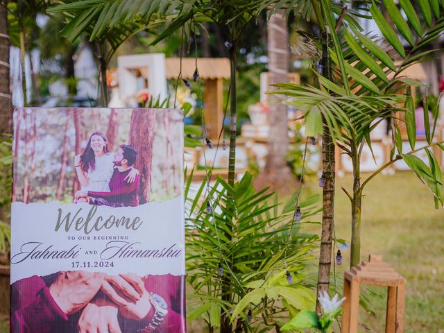 Jahnabi and Himanshu's wedding in Mumbai, Maharashtra 6