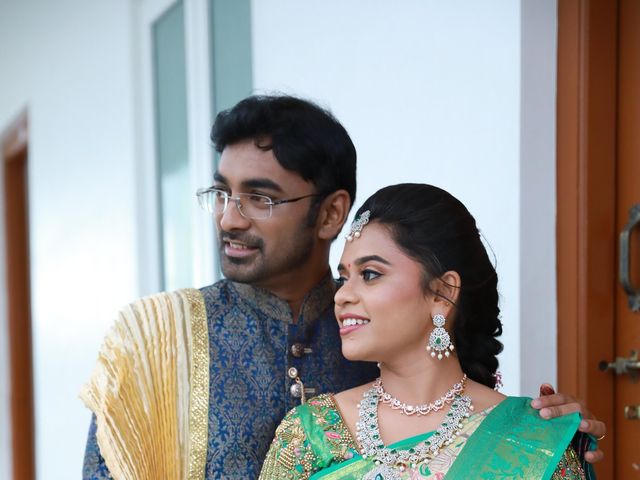 Swapna and Gopalakrishnan's wedding in Tirupur, Tamil Nadu 12