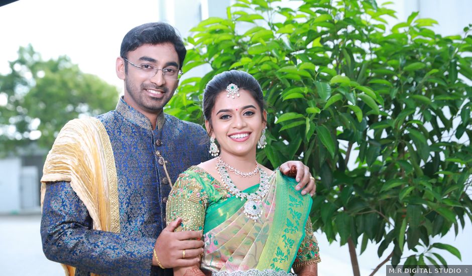 Swapna and Gopalakrishnan's wedding in Tirupur, Tamil Nadu