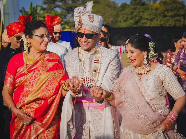Anant and Vanshikha's wedding in Haridwar, Uttarakhand 11