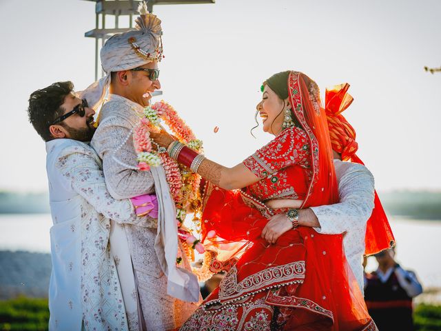 Anant and Vanshikha's wedding in Haridwar, Uttarakhand 19