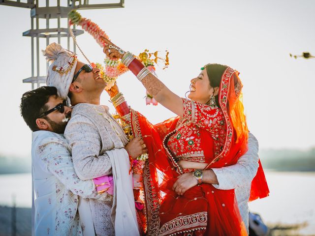 Anant and Vanshikha's wedding in Haridwar, Uttarakhand 22