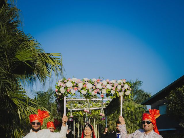 Anant and Vanshikha's wedding in Haridwar, Uttarakhand 31