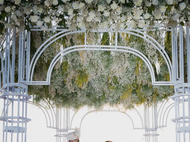 Anant and Vanshikha's wedding in Haridwar, Uttarakhand 33