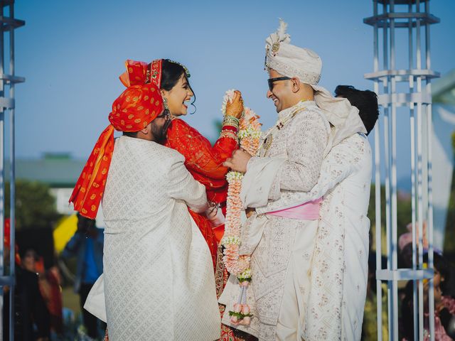 Anant and Vanshikha's wedding in Haridwar, Uttarakhand 37