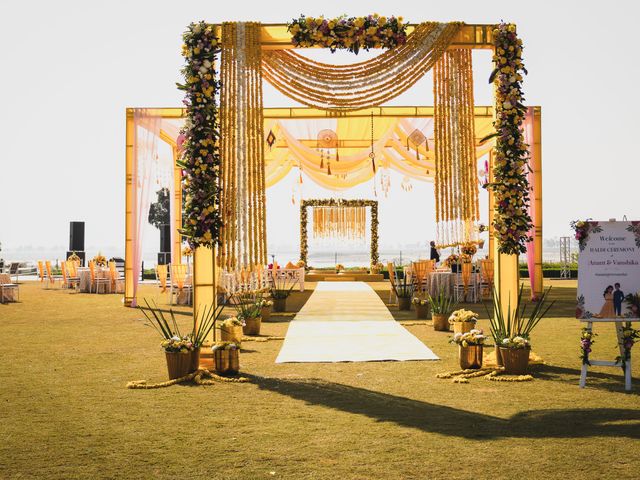 Anant and Vanshikha's wedding in Haridwar, Uttarakhand 50