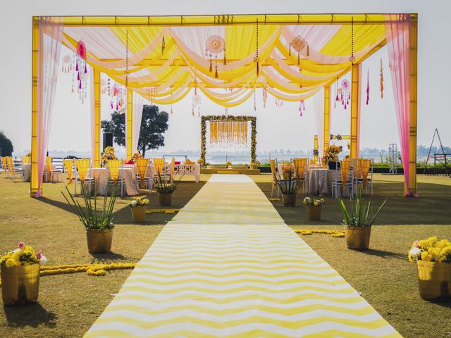 Anant and Vanshikha's wedding in Haridwar, Uttarakhand 51