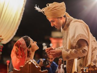 The wedding of Amrita and Rohit