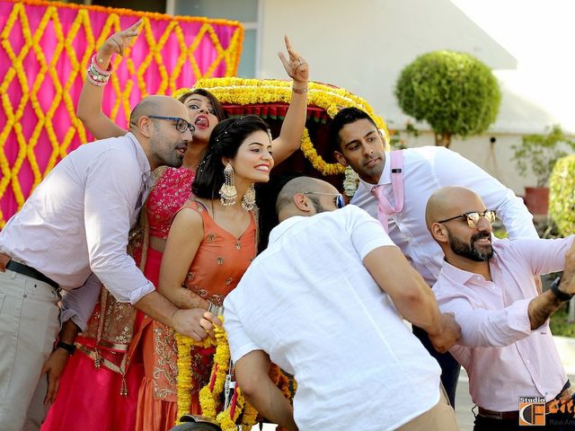 Amrita and Rohit&apos;s wedding in Jhajjar, Haryana 18