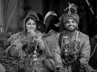 The wedding of Poonam and Vineet