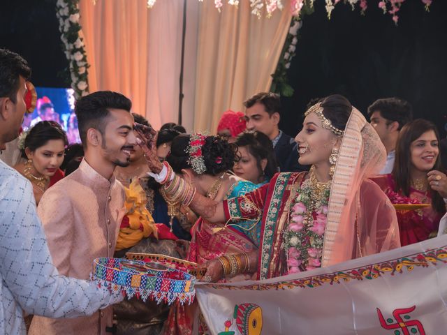 Bansi and Abhi&apos;s wedding in Mumbai, Maharashtra 21