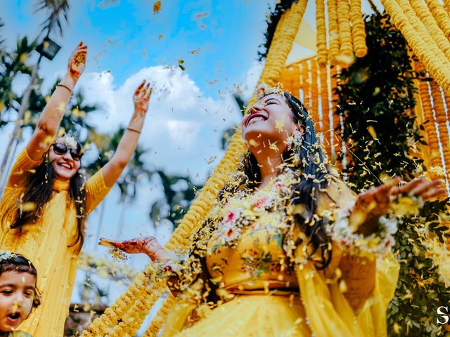 Avinash and Smriti&apos;s wedding in Mumbai, Maharashtra 65