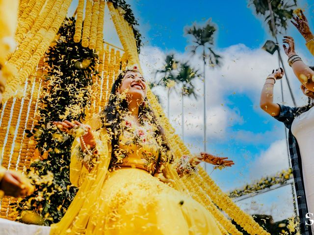 Avinash and Smriti&apos;s wedding in Mumbai, Maharashtra 72