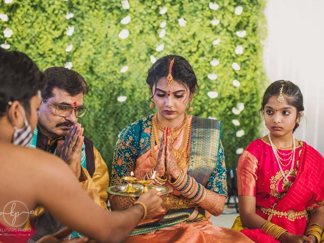 Shodhana and Naveen&apos;s wedding in Hyderabad, Telangana 26
