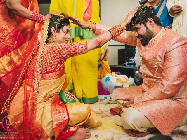 Shodhana and Naveen&apos;s wedding in Hyderabad, Telangana 36