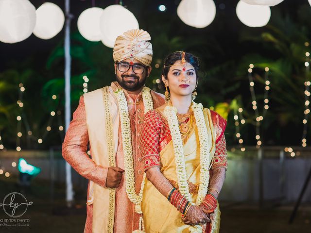 Shodhana and Naveen&apos;s wedding in Hyderabad, Telangana 45