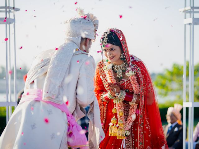Anant and Vanshikha's wedding in Haridwar, Uttarakhand 51