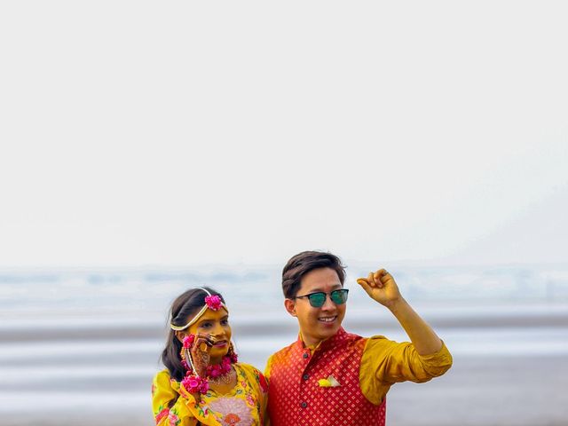 Jyoti and Tarang&apos;s wedding in Raigad, Maharashtra 62
