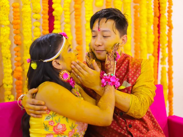 Jyoti and Tarang&apos;s wedding in Raigad, Maharashtra 58
