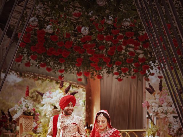 Nidha and Prateek&apos;s wedding in Panchkula, Chandigarh 28