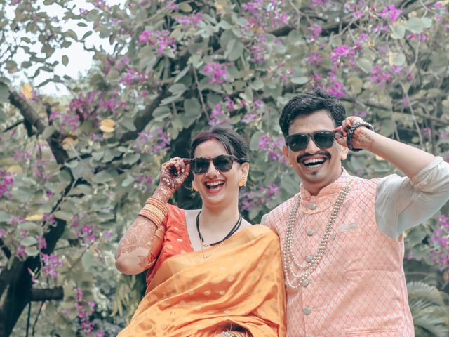 ADITI and VINOD's wedding in Mumbai, Maharashtra 30
