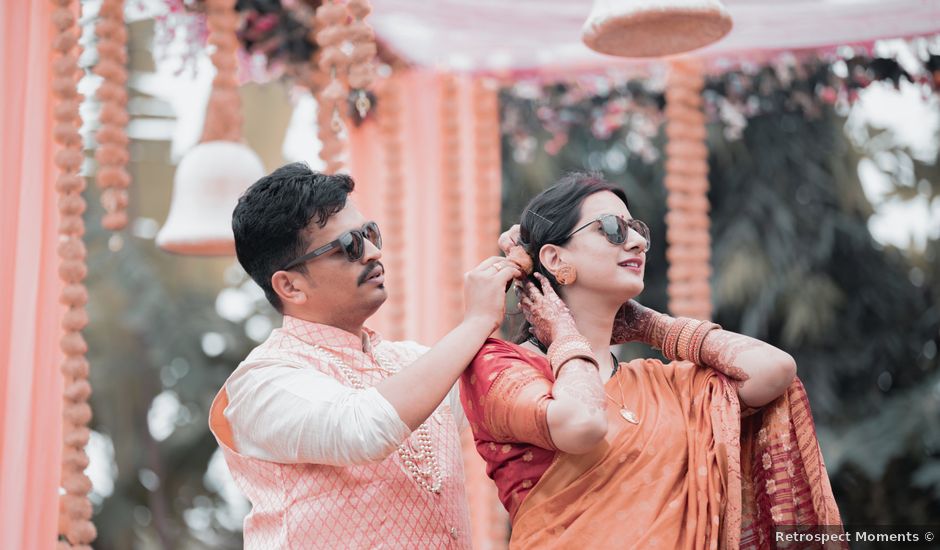 ADITI and VINOD's wedding in Mumbai, Maharashtra