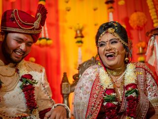 The wedding of Devanshi and Krish
