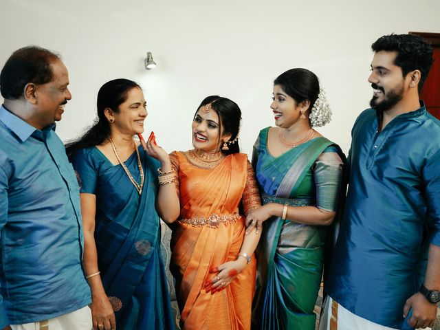 Kavitha and Rahul&apos;s wedding in Kollam, Kerala 9