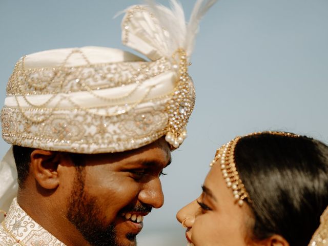 Stalina and Bharath's wedding in Kollam, Kerala 5