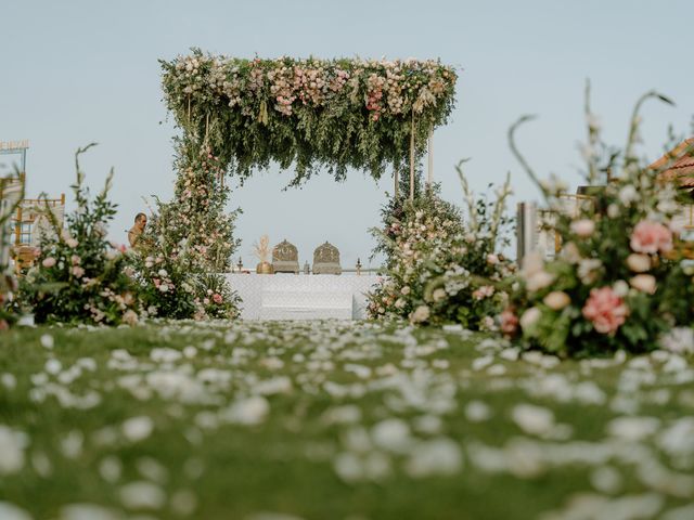 Stalina and Bharath's wedding in Kollam, Kerala 15