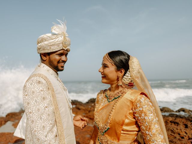 Stalina and Bharath's wedding in Kollam, Kerala 22