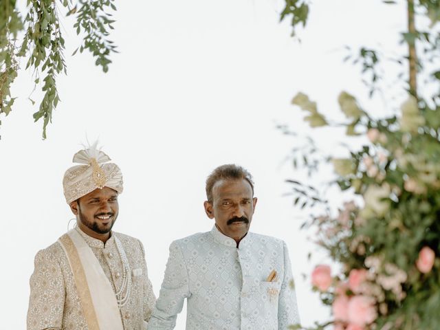 Stalina and Bharath's wedding in Kollam, Kerala 45