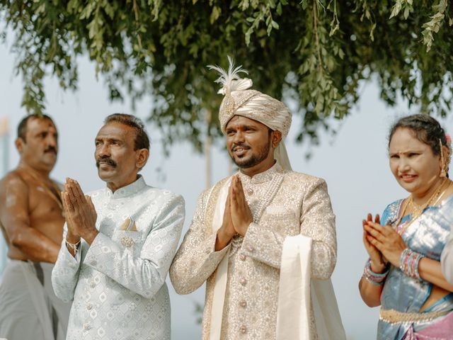 Stalina and Bharath's wedding in Kollam, Kerala 50