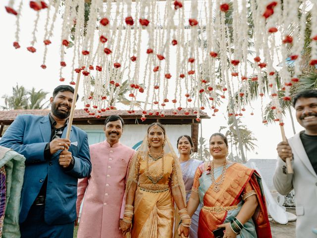 Stalina and Bharath's wedding in Kollam, Kerala 51