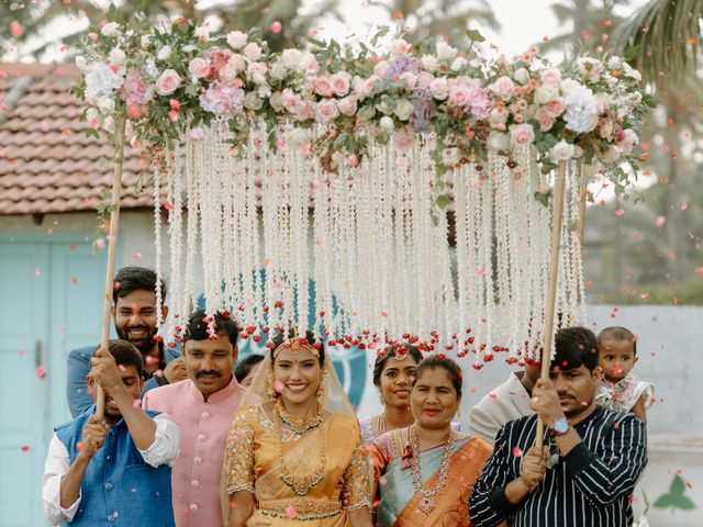 Stalina and Bharath's wedding in Kollam, Kerala 52