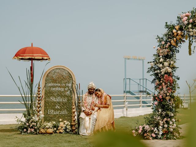 Stalina and Bharath's wedding in Kollam, Kerala 77
