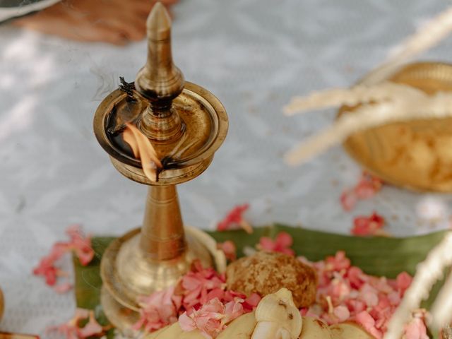 Stalina and Bharath's wedding in Kollam, Kerala 4