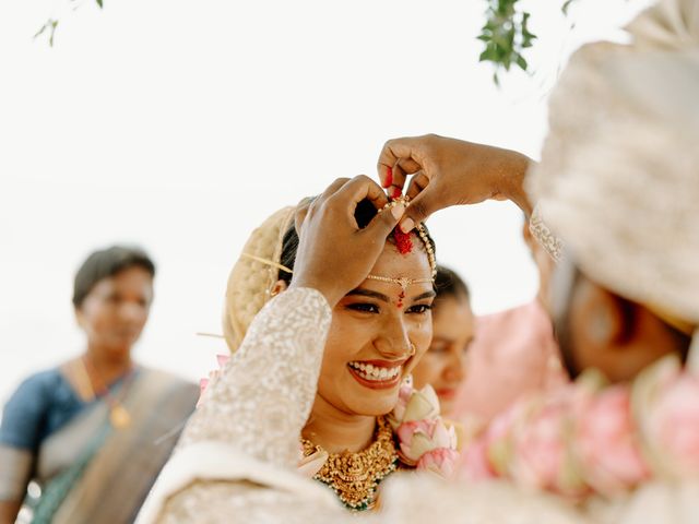 Stalina and Bharath's wedding in Kollam, Kerala 10