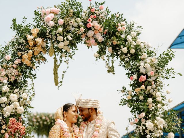 Stalina and Bharath's wedding in Kollam, Kerala 14