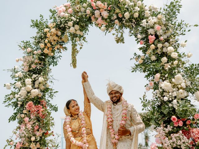 Stalina and Bharath's wedding in Kollam, Kerala 22