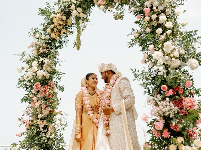 Stalina and Bharath's wedding in Kollam, Kerala 25