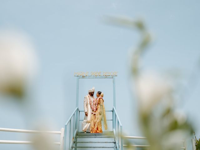 Stalina and Bharath's wedding in Kollam, Kerala 29