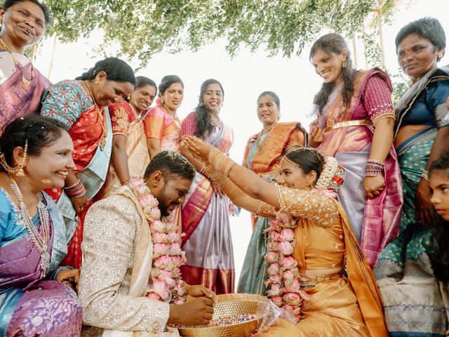 Stalina and Bharath's wedding in Kollam, Kerala 30