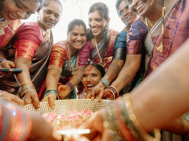 Stalina and Bharath's wedding in Kollam, Kerala 31
