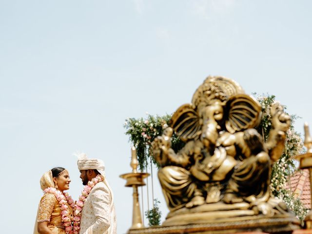 Stalina and Bharath's wedding in Kollam, Kerala 36