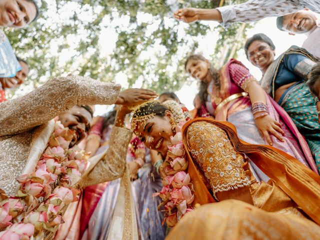 Stalina and Bharath's wedding in Kollam, Kerala 37