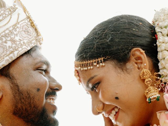 Stalina and Bharath's wedding in Kollam, Kerala 43